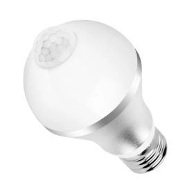 E27 Motion Sensor Light Bulb 9W 5W 6500K Dusk To Dawn